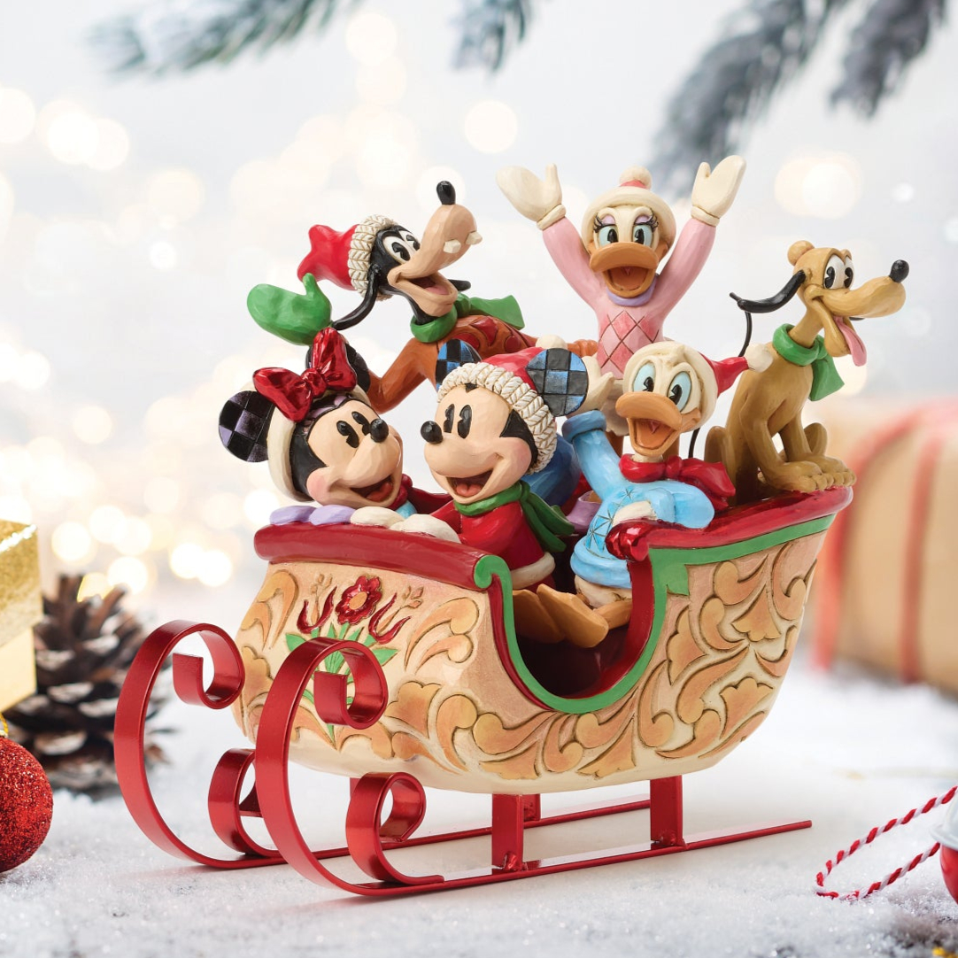 ディズニー トラディションズ ミッキー・ミニー クリスマスフィギュア ディズニー トラディションズ ミッキー・ミニー クリスマスフィギュア