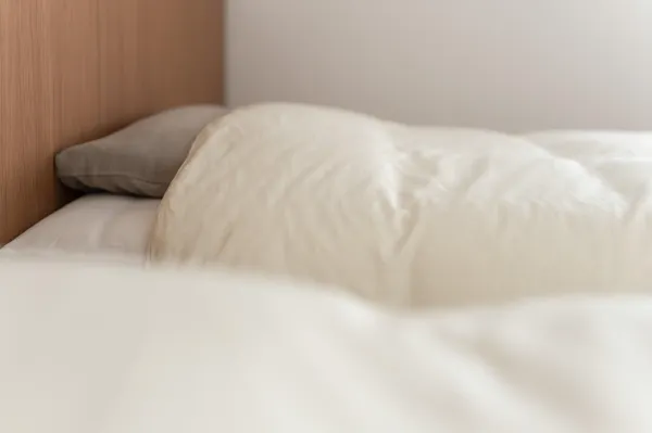 こだわりの寝具の写真