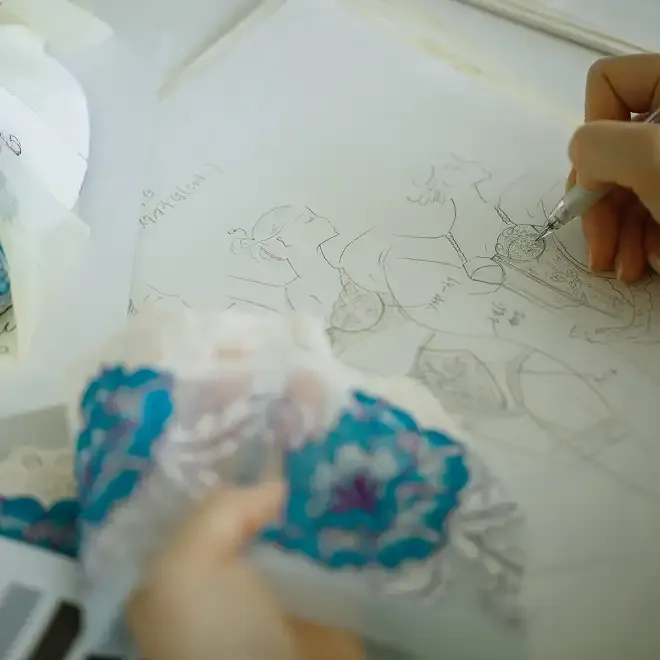 サロンでのカウンセリングのイメージ