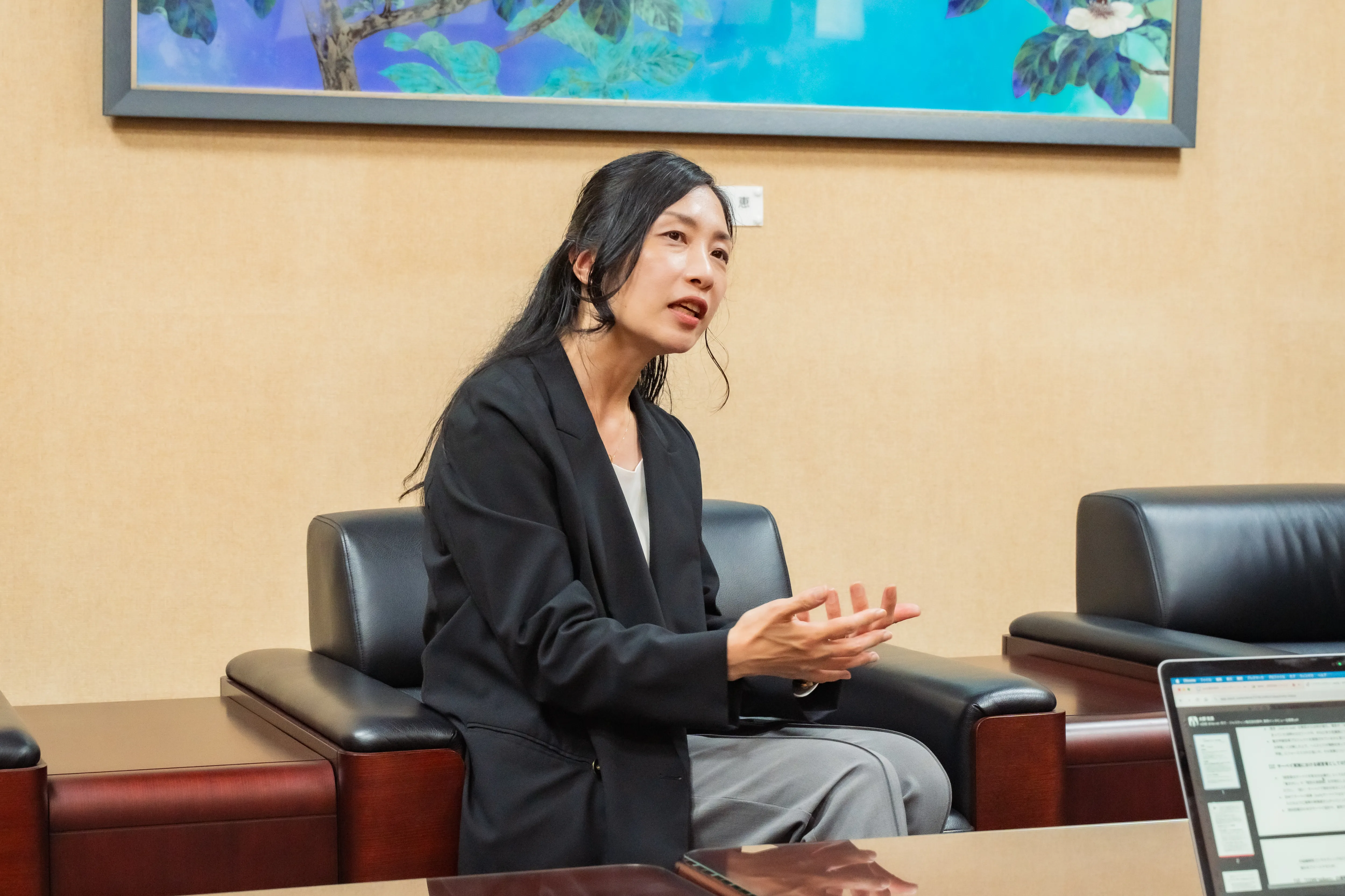ジャスティン株式会社 取締役企画室長:種田 万葉 氏