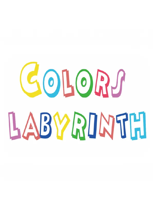 親謎Vol.4 COLORS LABYRINTH