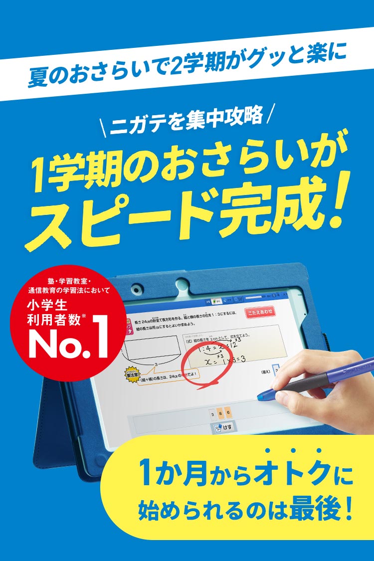 小学6年生 | 進研ゼミ小学講座： チャレンジ／チャレンジタッチ