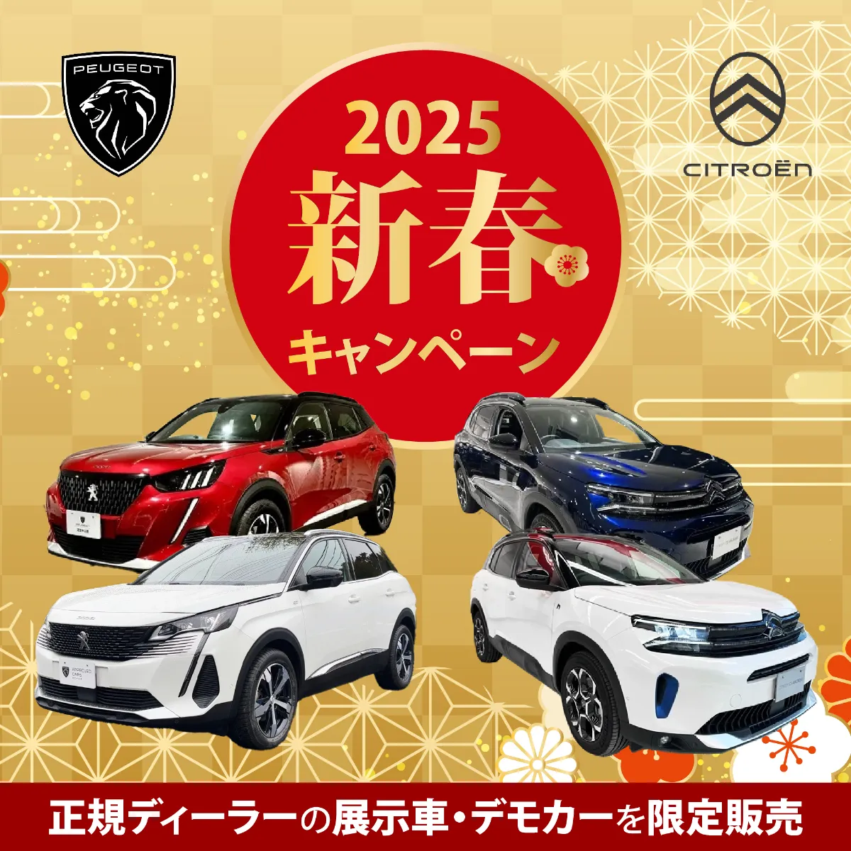 決算セール シトロエン・プジョー｜ユーズドカーモール 中古 販売｜タジマモーターコーポレーション