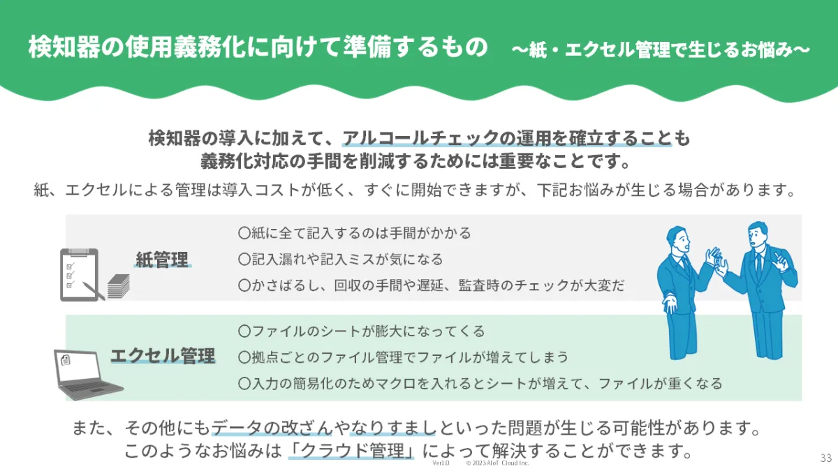 資料ダウンロード アルコールチェック義務化を徹底解説 ～義務化基礎