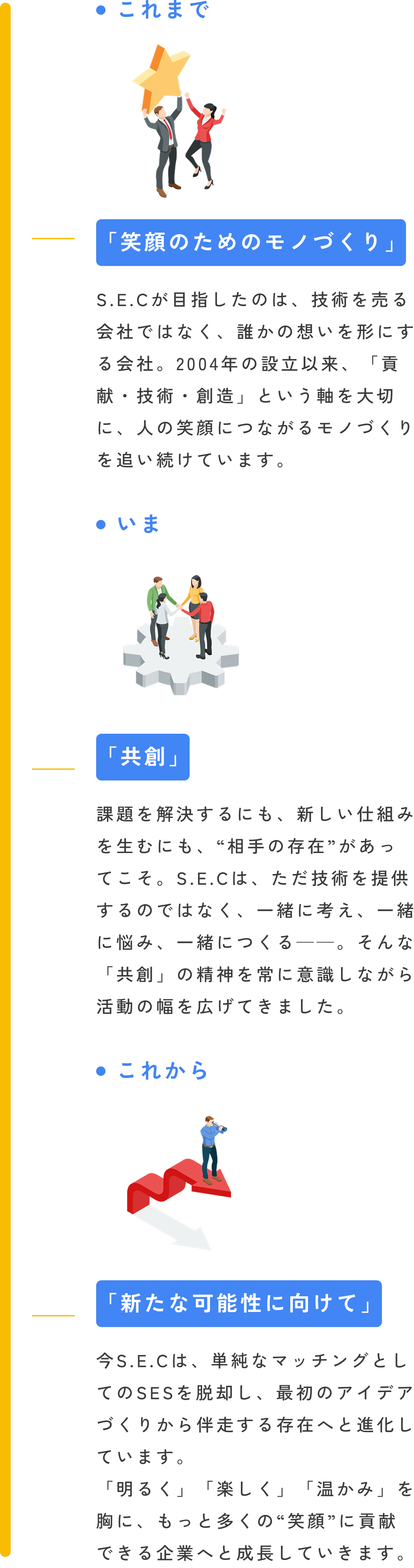 S.E.Cを知る | 株式会社S.E.C