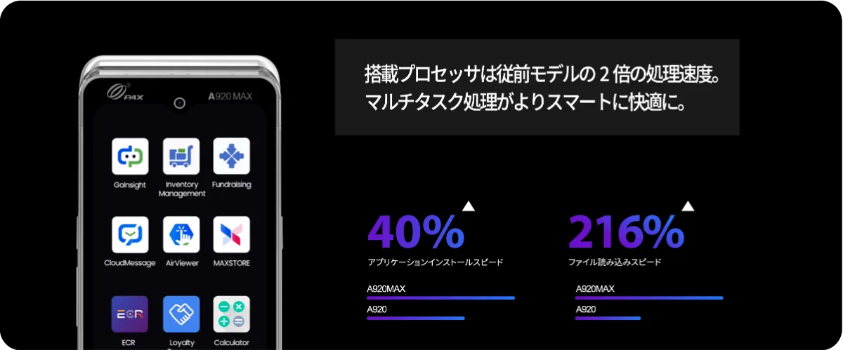 A920MAX｜Pax Japan株式会社