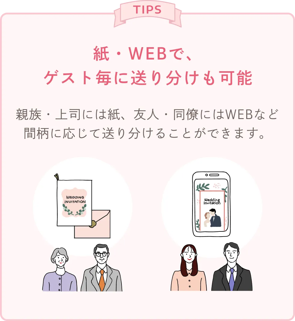 ゼクシィオンライン招待状 | WEBでおしゃれにスマートに