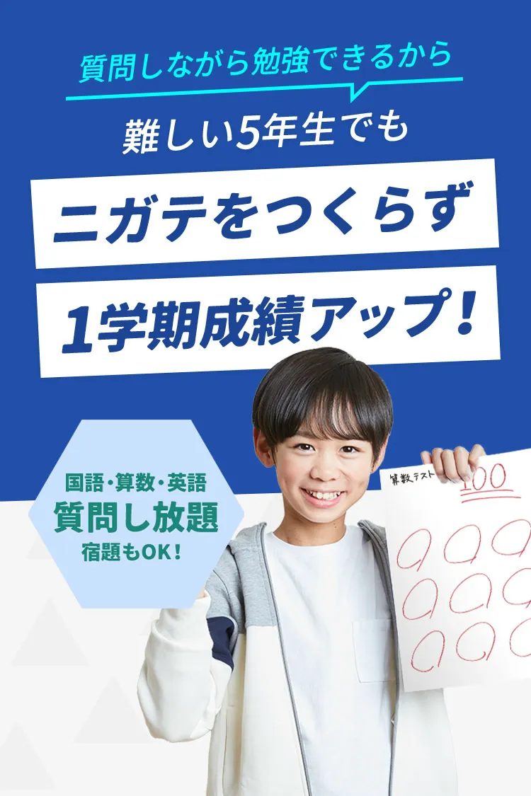 小学5年生 | 進研ゼミ小学講座： チャレンジ／チャレンジタッチ