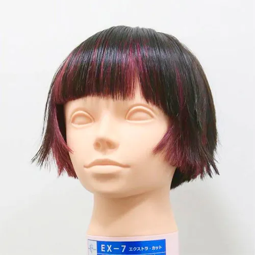 カットウィッグ　カットマネキン　美容師　レジーナ　EX-7　新品未使用 レジーナ No.EX-7【基礎カット用/人毛100%】の卸・通販