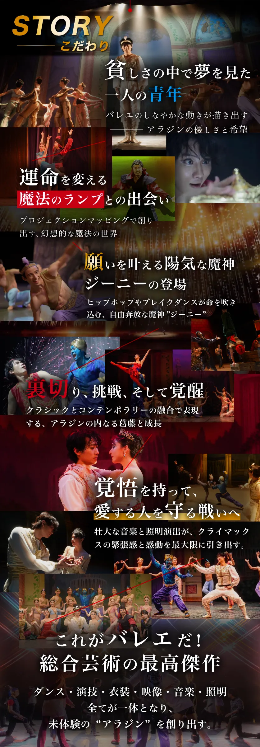 slcl.shop / アラジン-THE BALLET SHOW-公演パンフレット