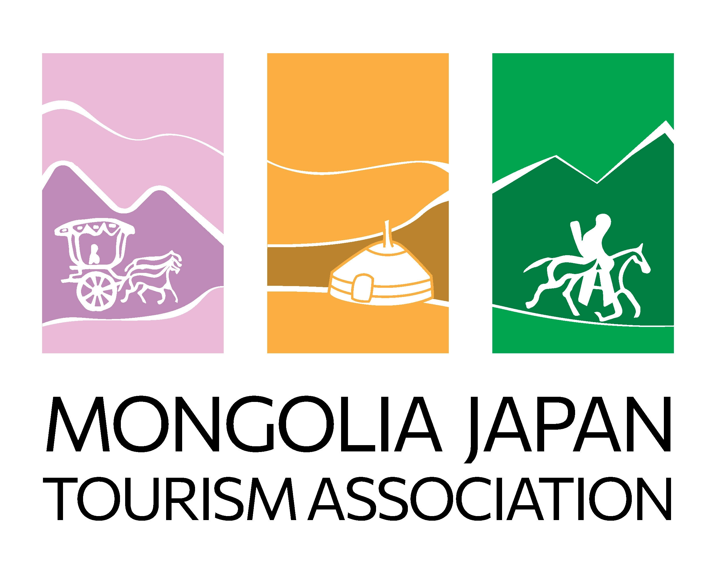 モンゴル日本観光協会の公式ロゴ