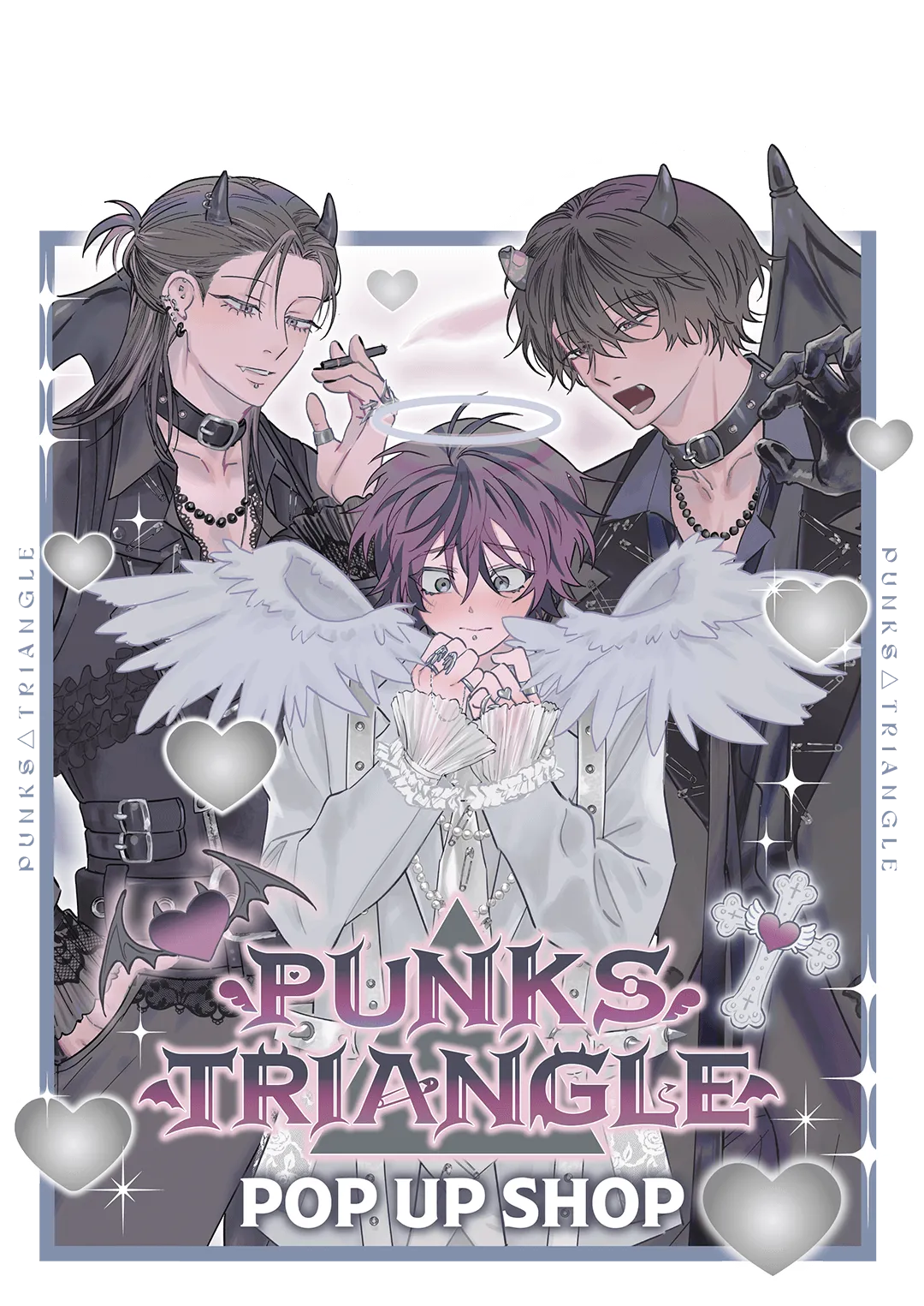 沖田有帆 『PUNKS△TRIANGLE』 ホロ 缶バッジ アイ【BLグッズ