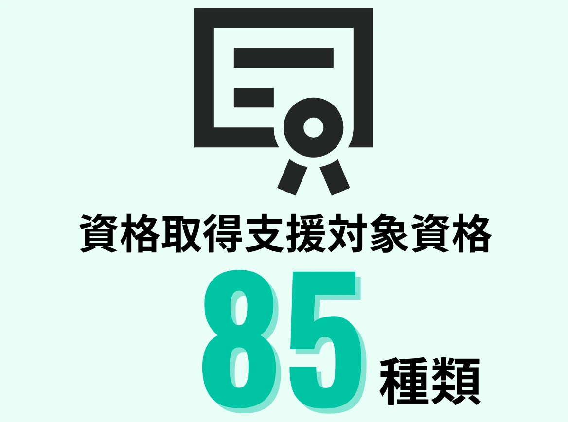資格取得支援対象資格