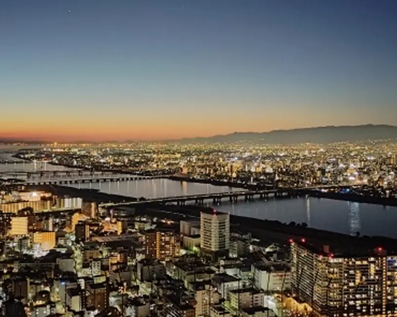 梅田スカイビル空中庭園展望台