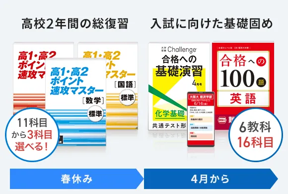 大学受験講座 | 進研ゼミ高校講座 | 高校3年生向け通信教育