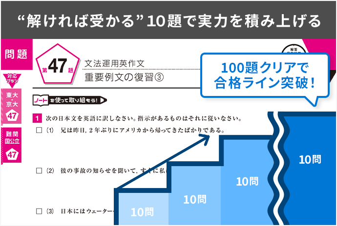 大学受験講座 | 進研ゼミ高校講座 | 高校3年生向け通信教育
