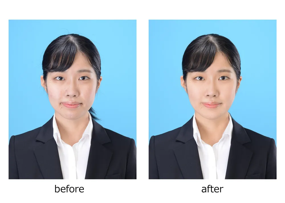 証明写真、写真写りに自信がないあなたへ。神奈川県平塚市で証明写真や