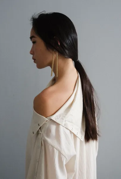 pasterip パセリ　スエード　キャミ Pasterip ♡ Faux suede mesh over camisole Faux suede mesh