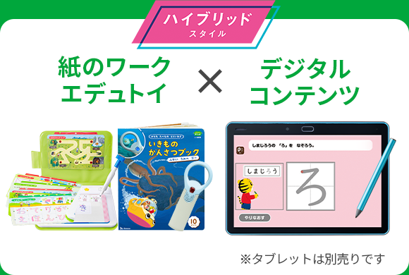 こどもちゃれんじすてっぷ〉たいけんばん 4・5歳の通信教育