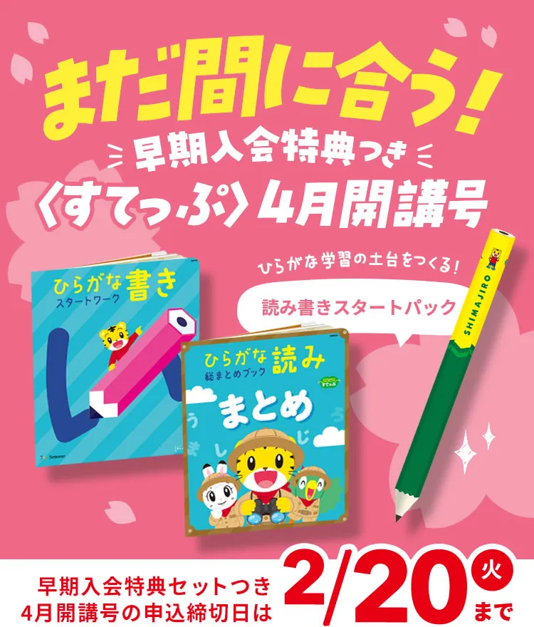 こどもちゃれんじ すてっぷ（4.5歳）エデュトイ ひらがななぞりん