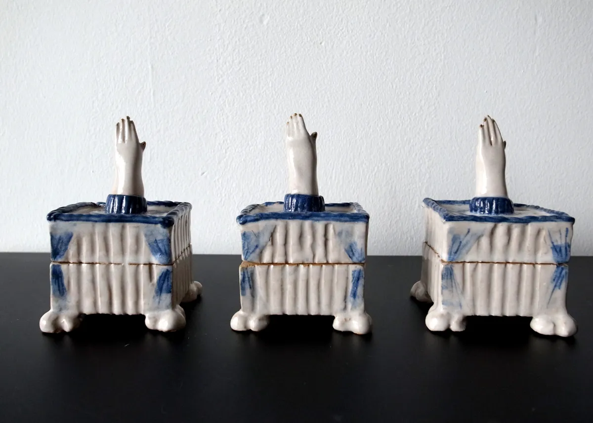 arii momoyo pottery 壁掛け 有井百代