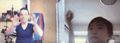 英会話のジェムスクールサイバー校のオンライン英会話のレッスン風景