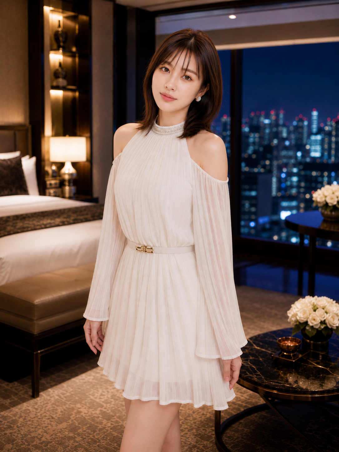 夜景・高級ホテルの作例