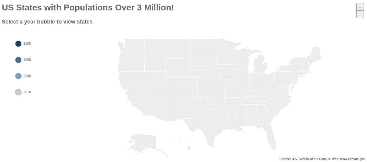 Interactive Map with Custom Legend