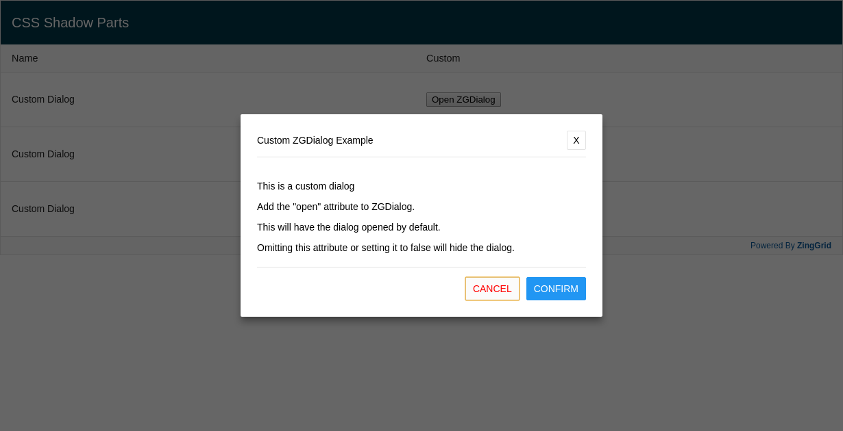 ZingGrid Demo