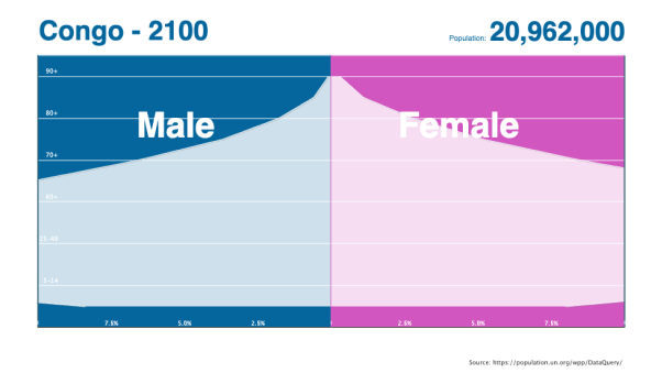 Population Pyramid with Labels