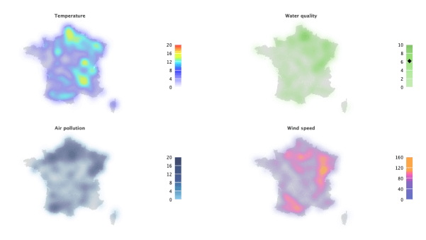 Water Quality Heat Map Chart