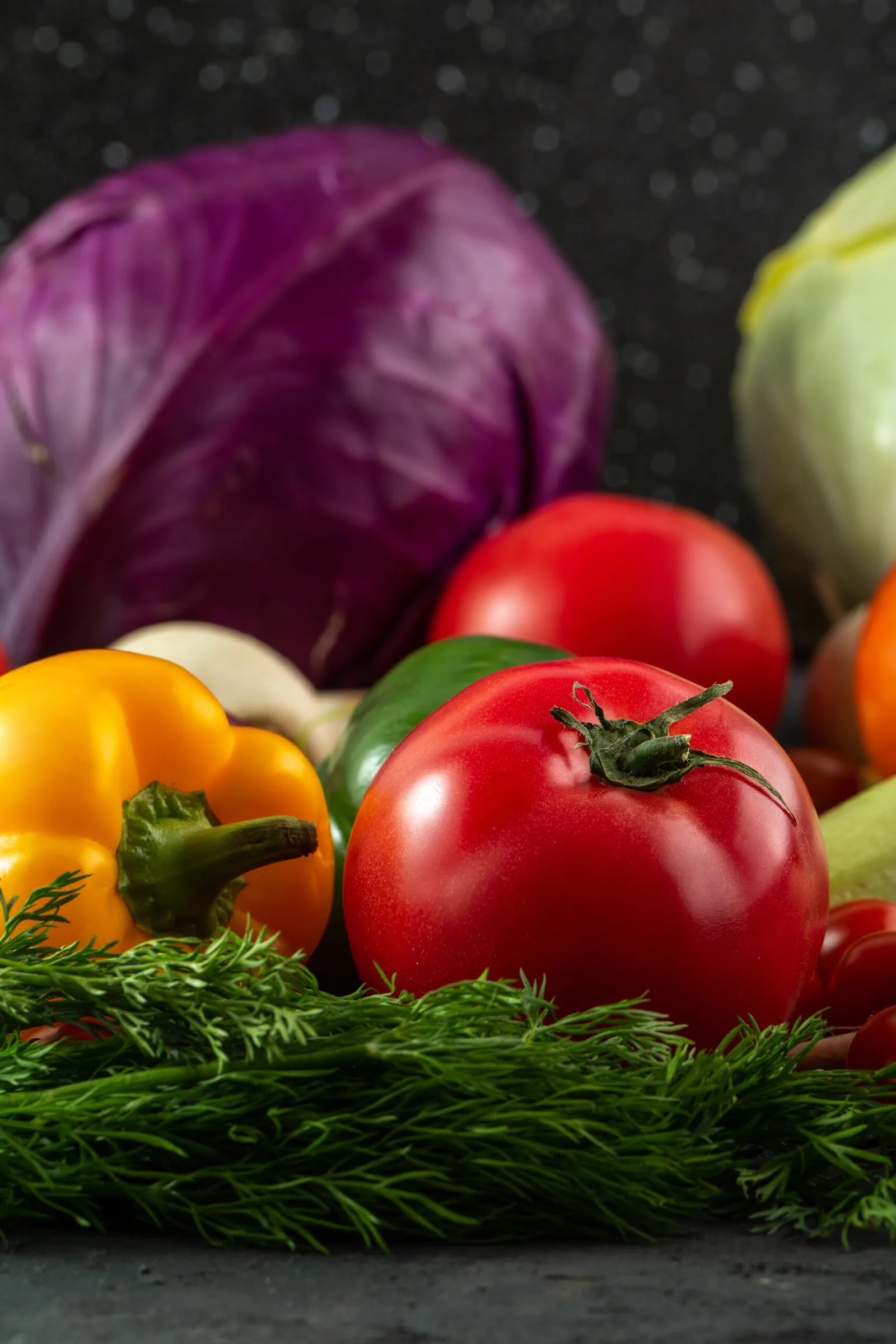 Cocina con ingredientes orgánicos
