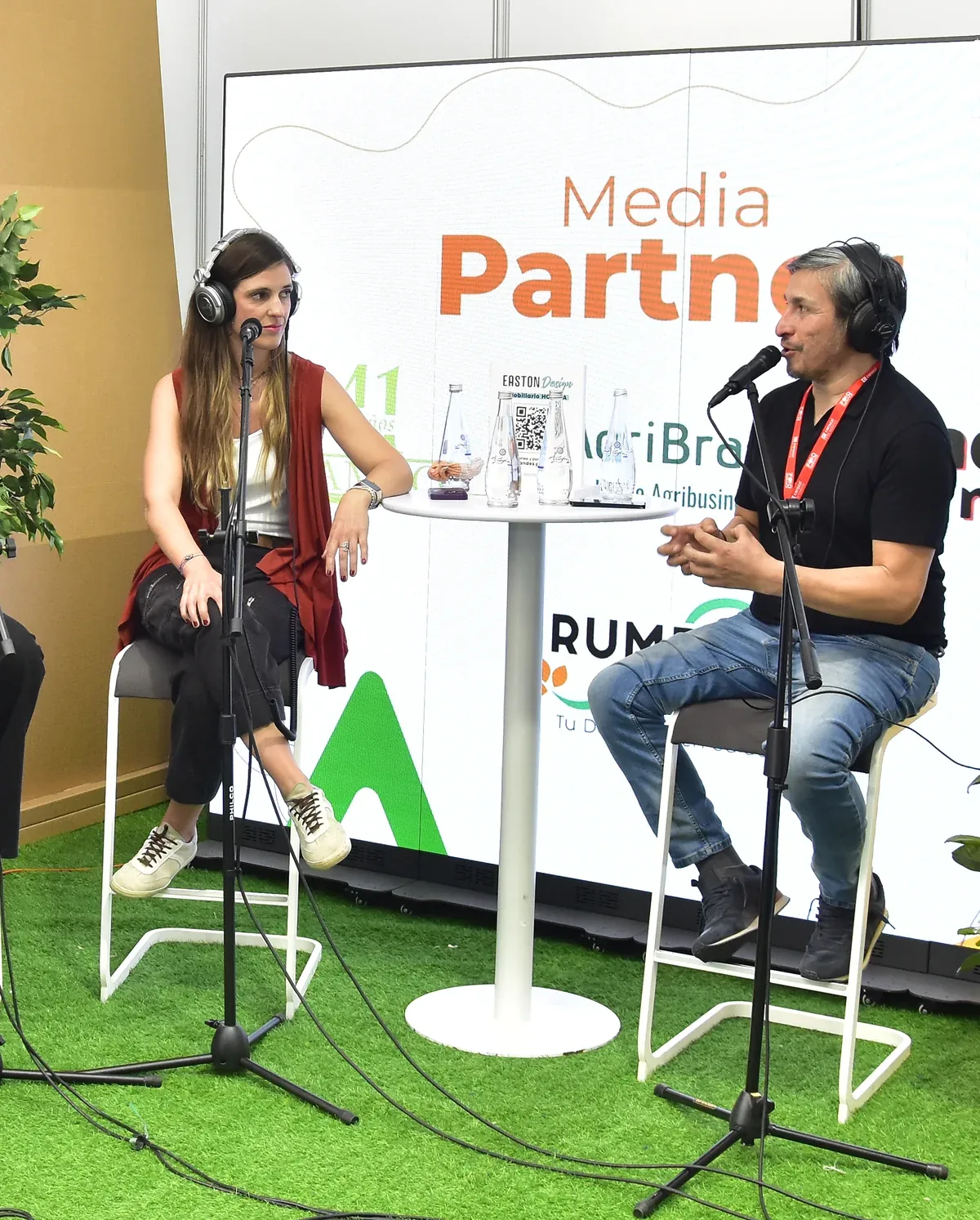 Vodcast en vivo de AOA Chile TV durante la feria