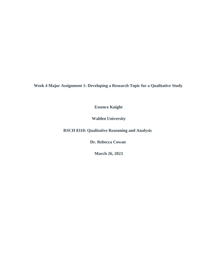 Impact of Lack of College and Career Development