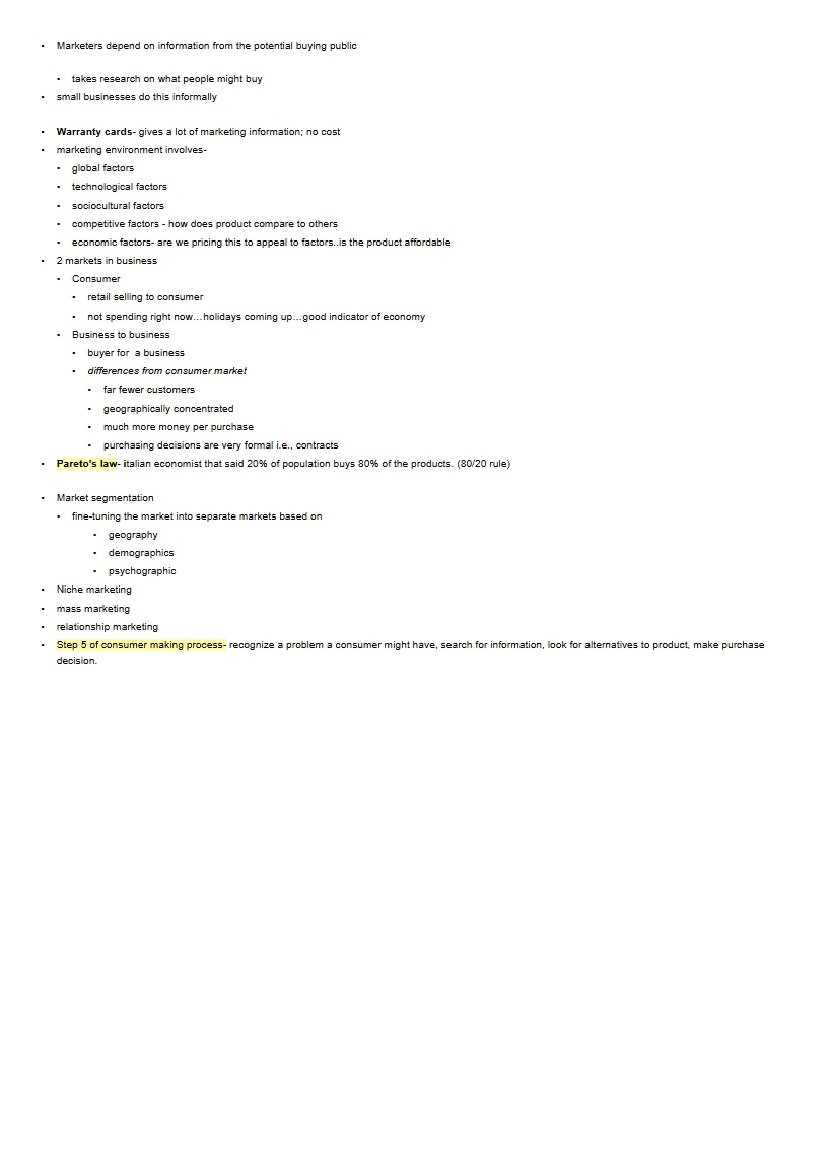 Value Chain Lecture Notes
