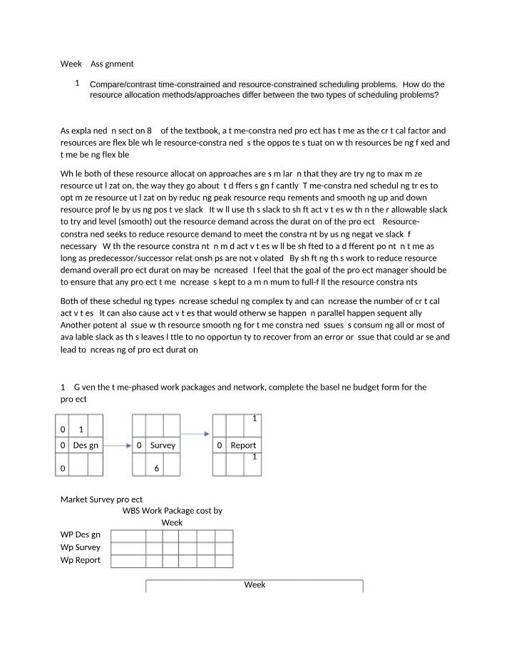 Assignment for Week 4