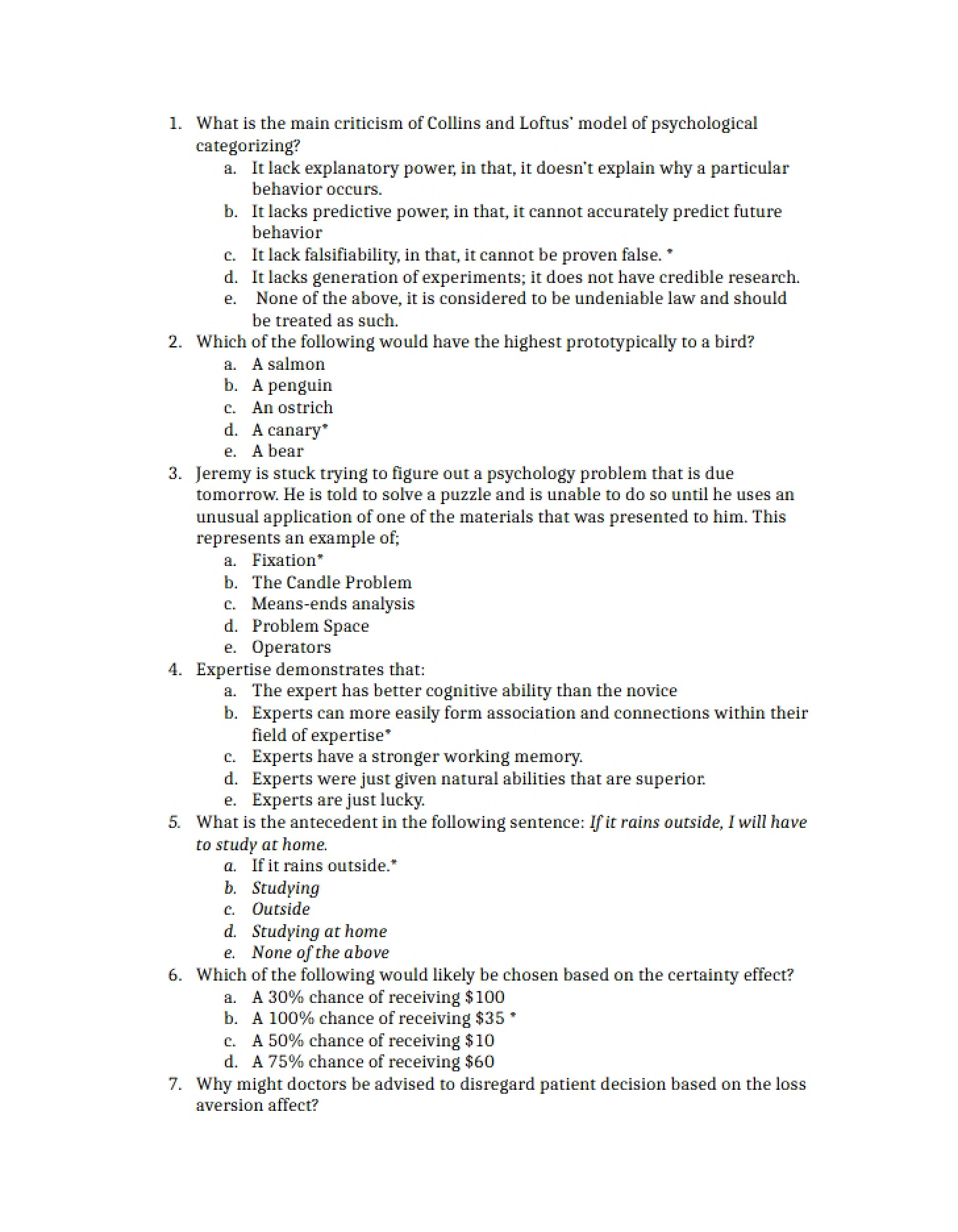 Third Homework Assignment