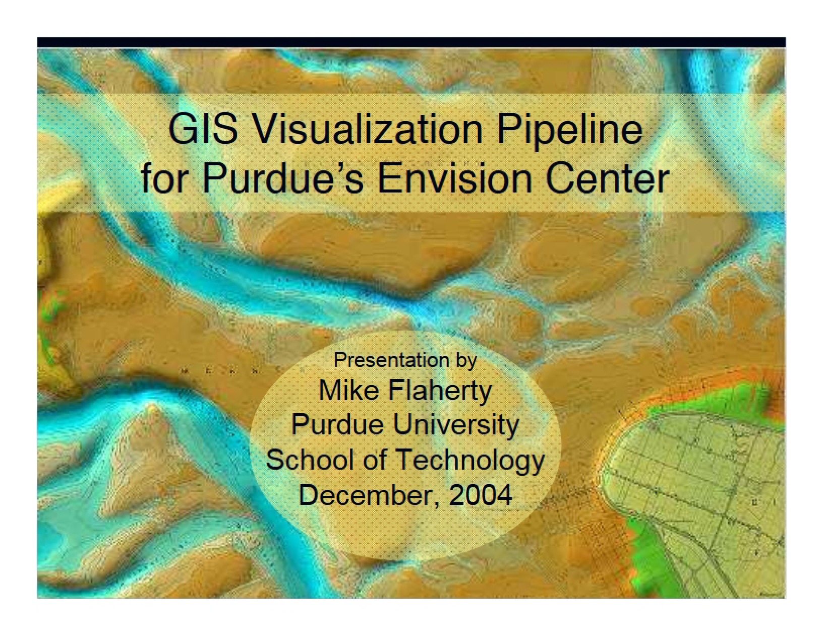 Pipeline for GIS Visualization
