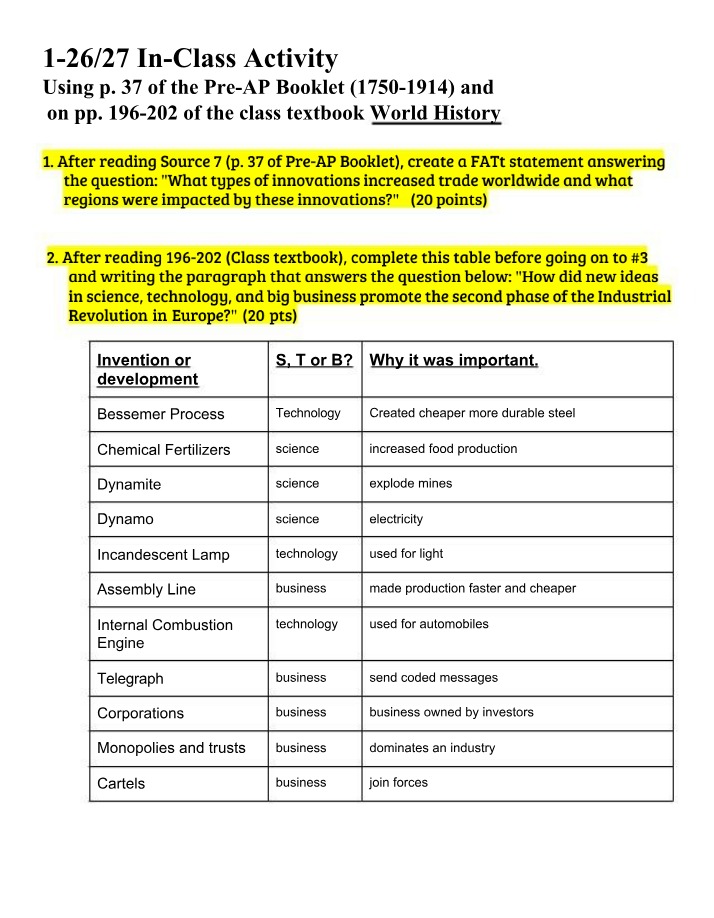 1-26-27 In-Class Activity