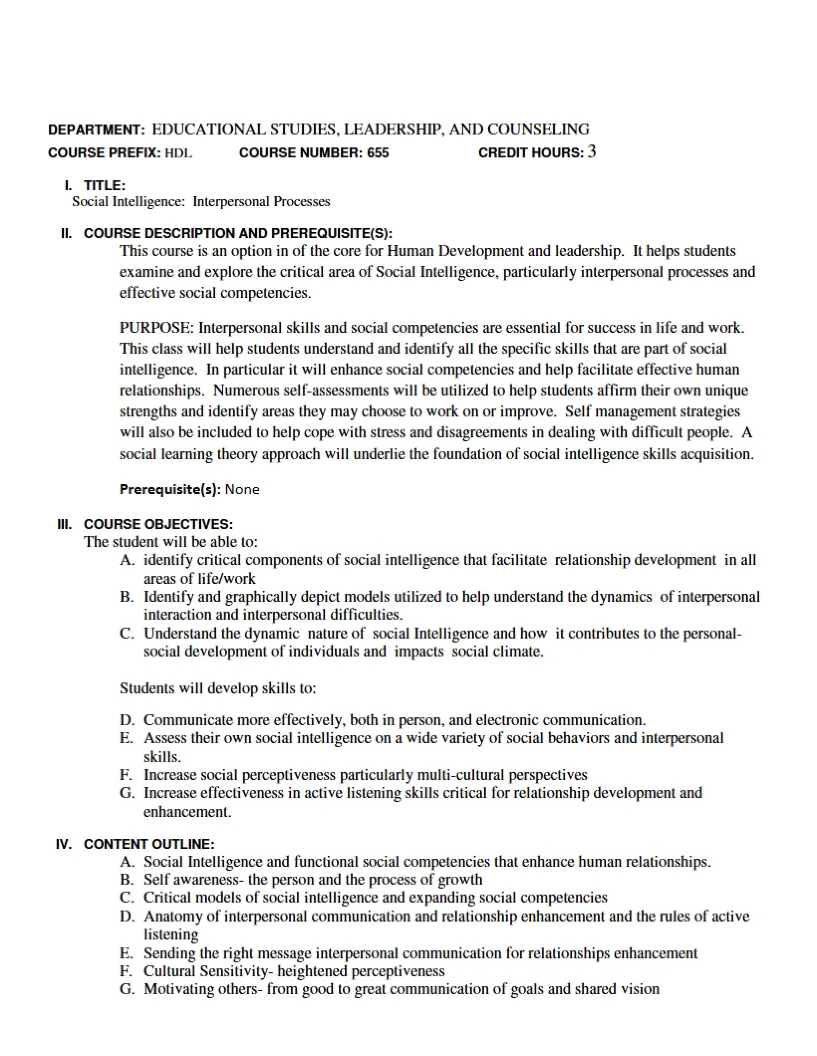Syllabus