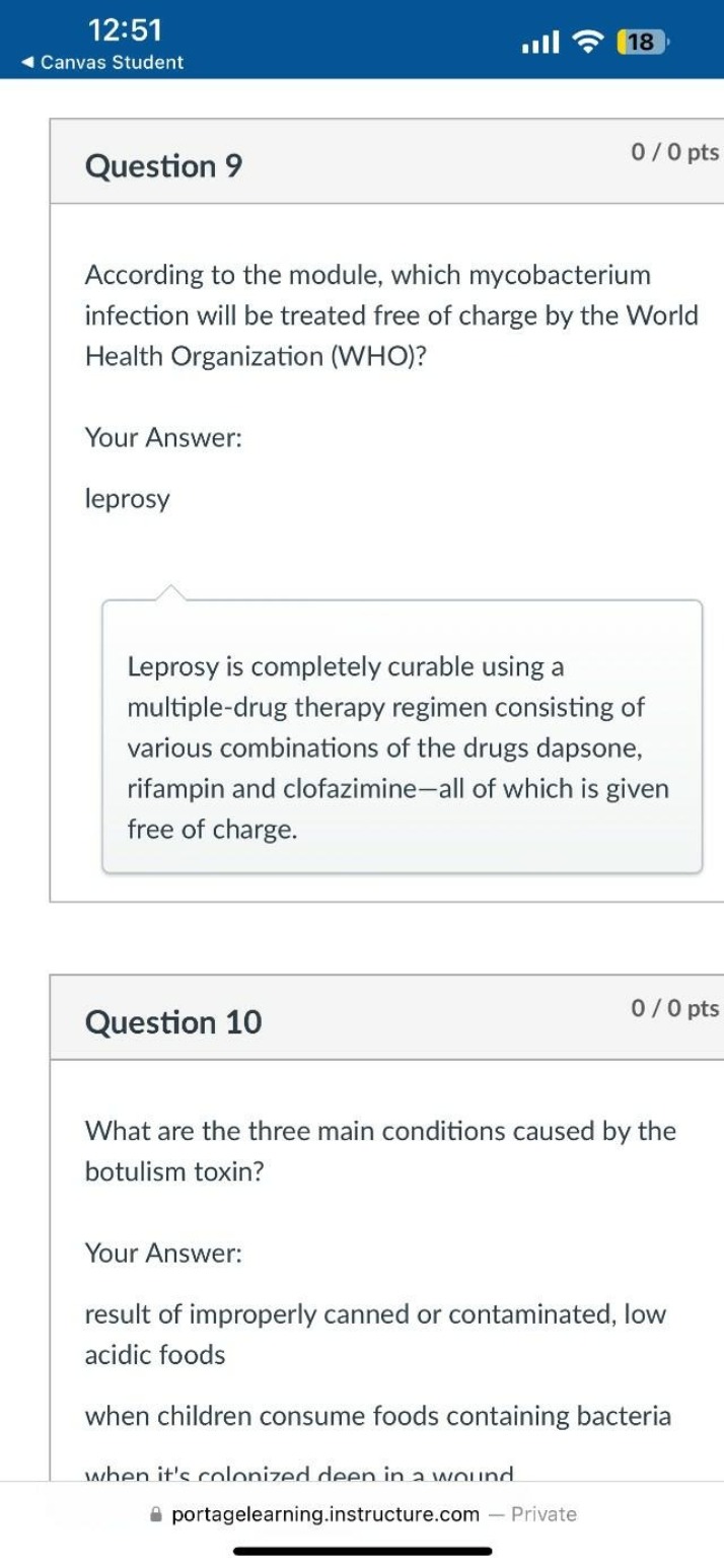World Health - Leprosy and Botulism Toxin Treatment