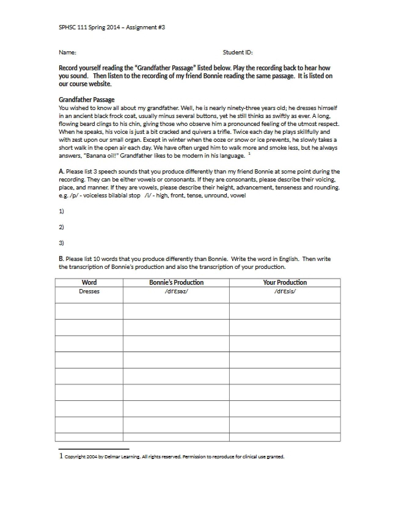 Assignment Number 03