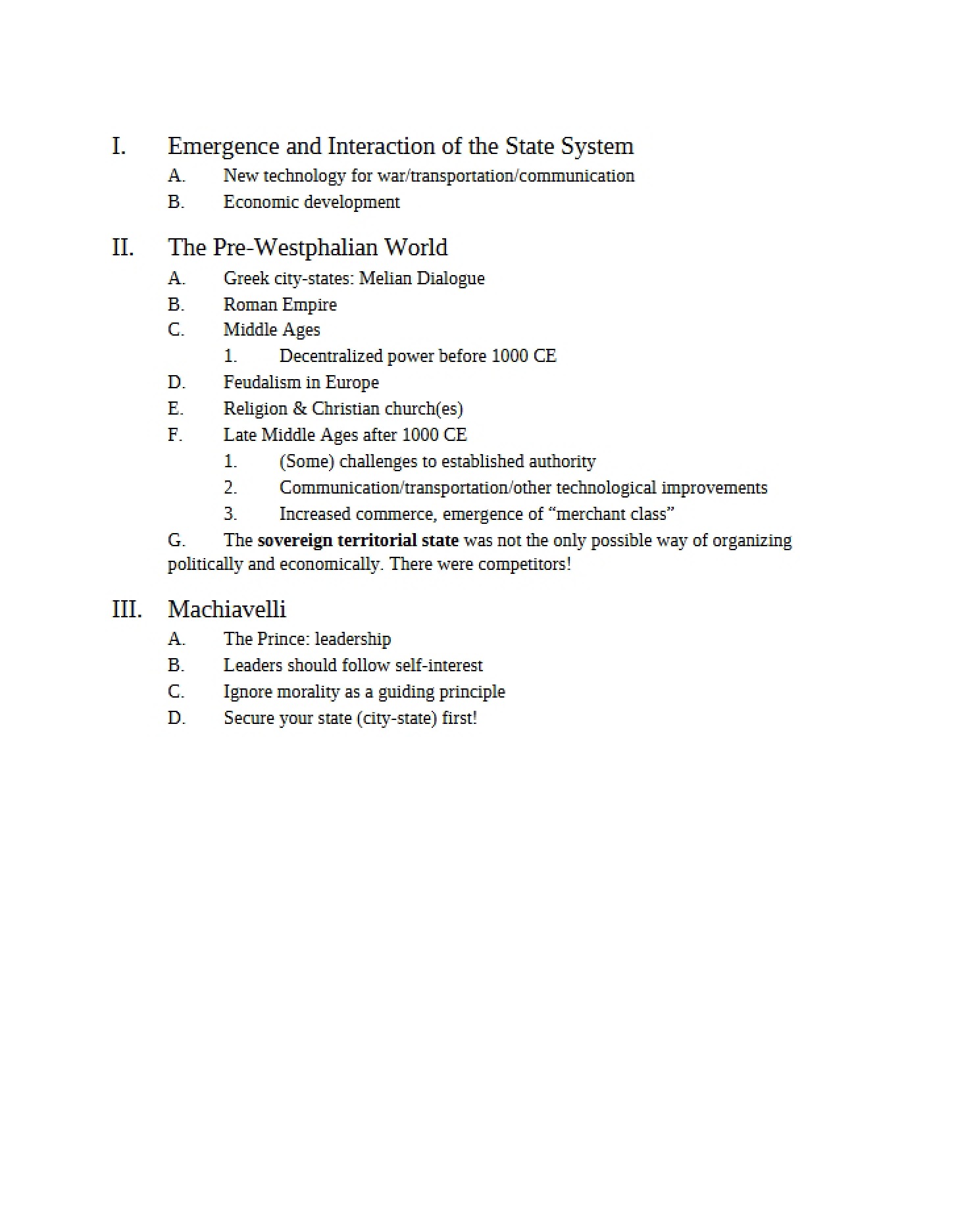 Lecture Highlights
