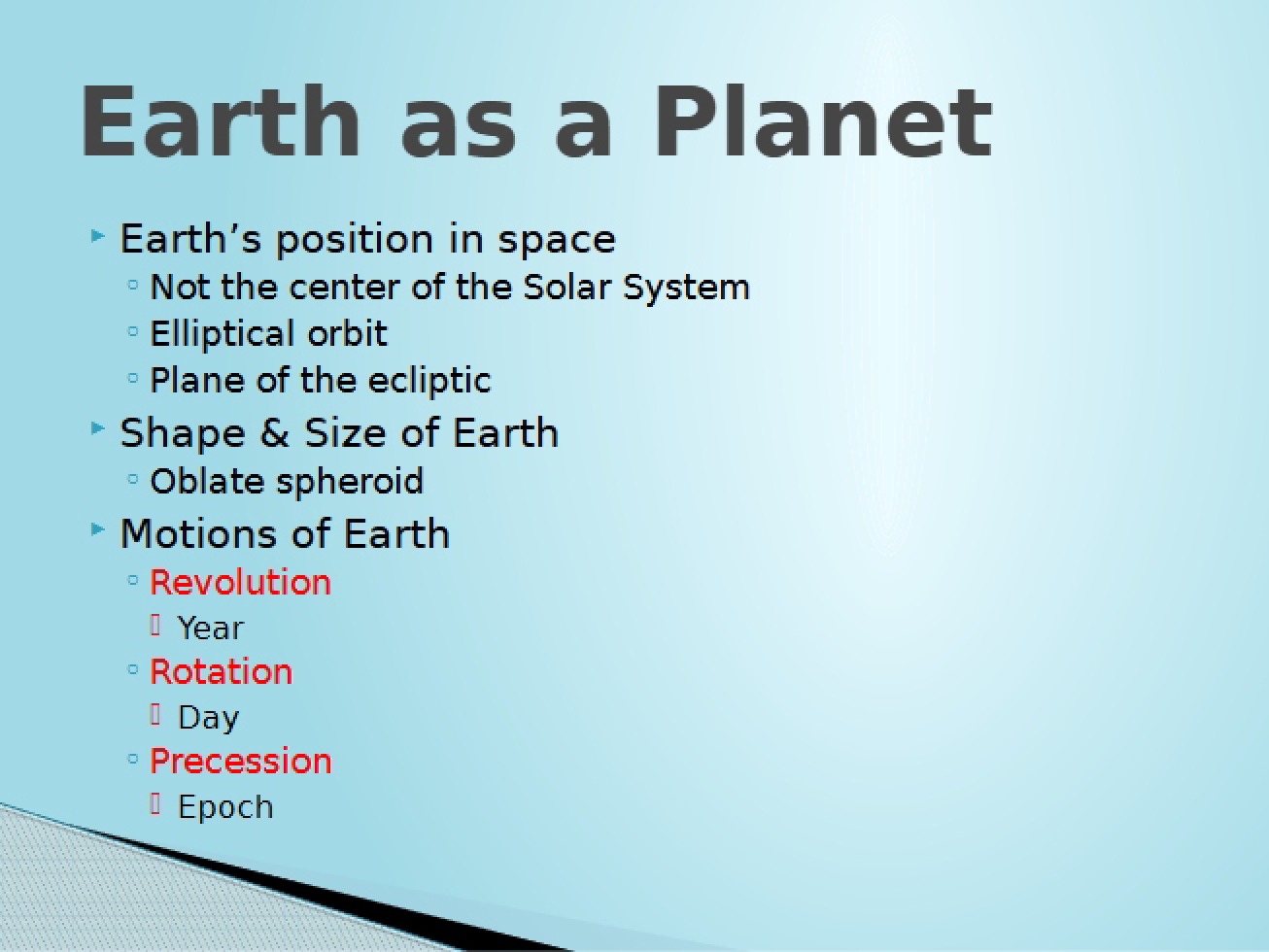 Planet Earth