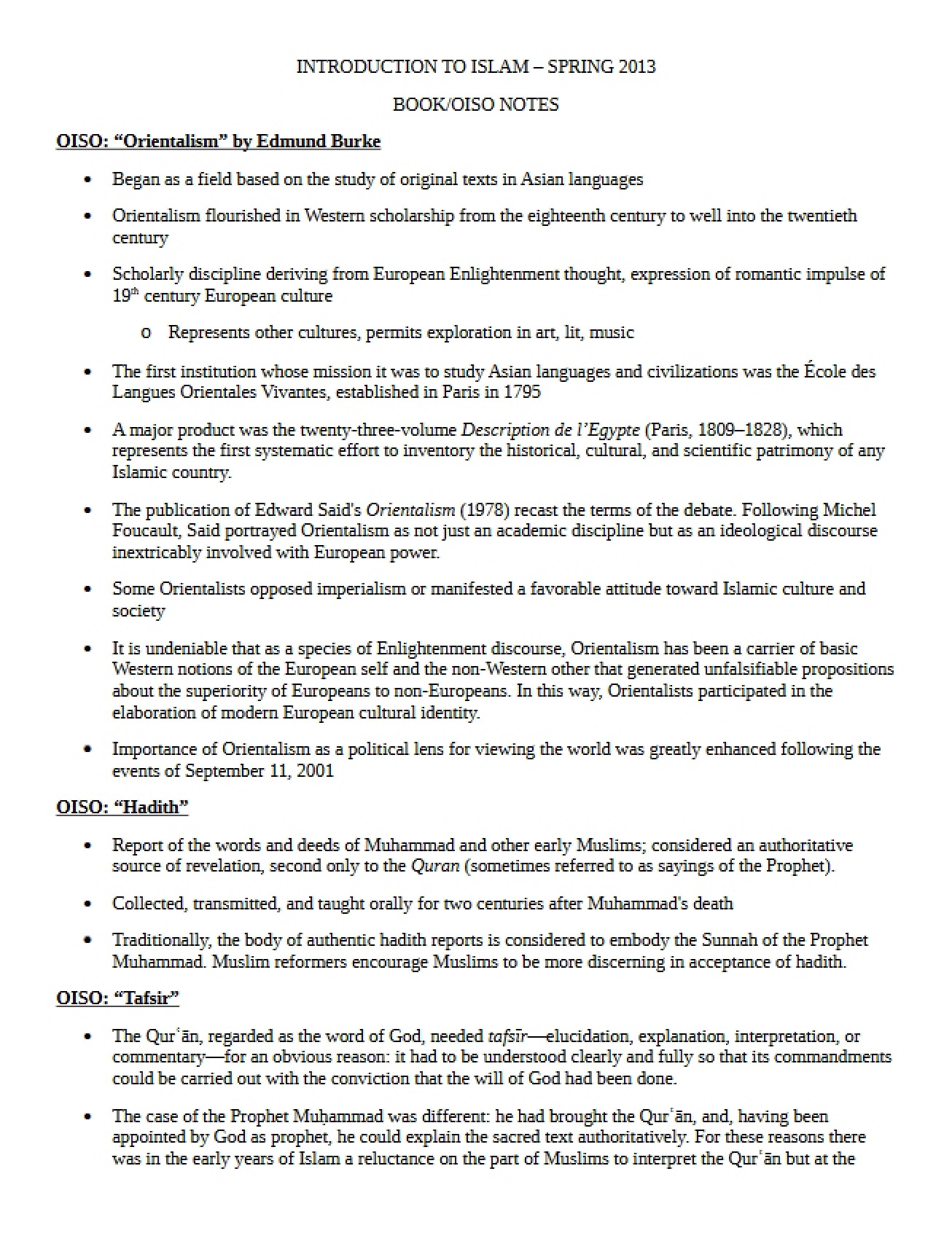 Islam Introduction