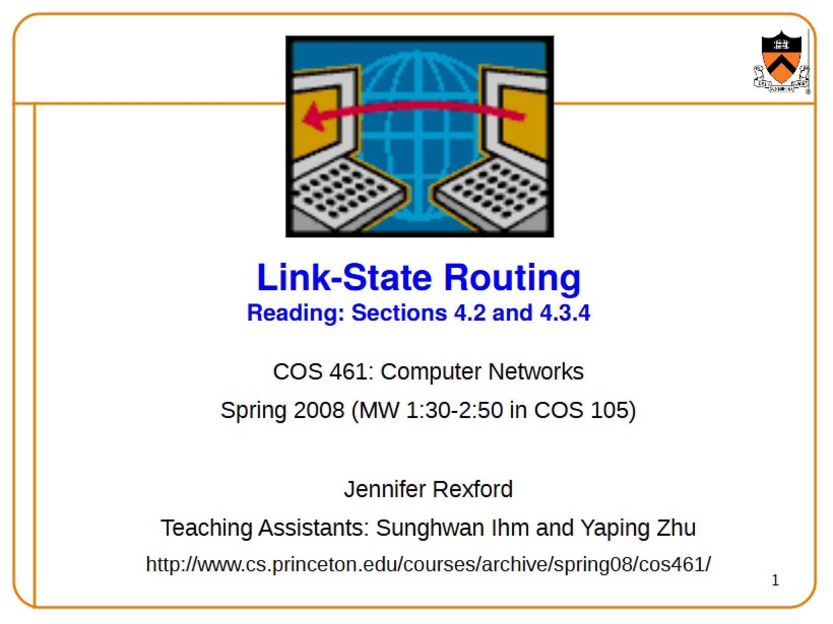 Routing via Link-State