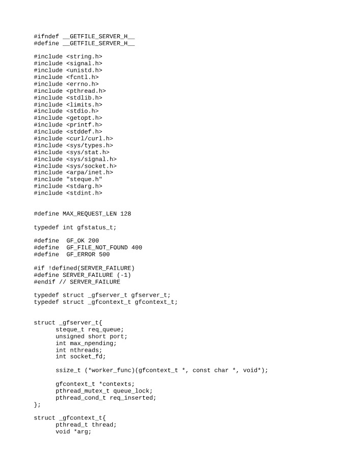 Guide to Building with gfserver_t and gfcontext_t