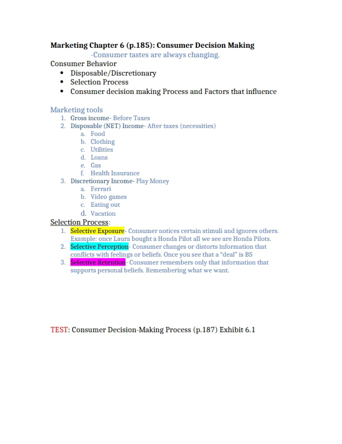 Consumer Decision-Making Process