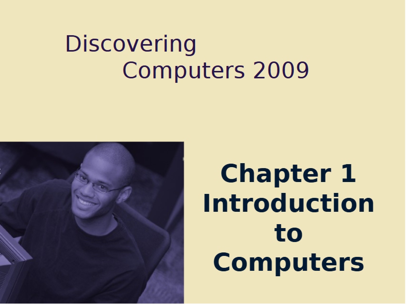 Chapter 01 Computers & Applications