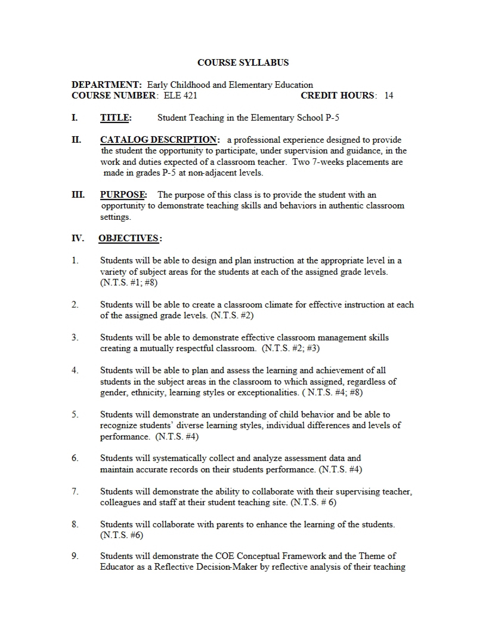 Syllabus